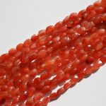 Carneool ovaal facet