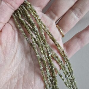Groene diamant split