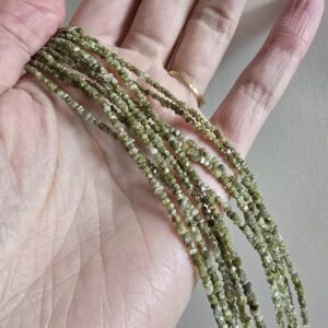 Groene diamant split